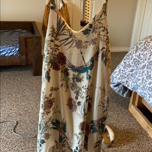 Silky High Low Summer Dress